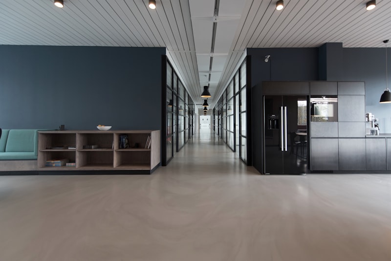 Modern commercial property interior with open space and clean design for commercial real estate Queen Creek AZ